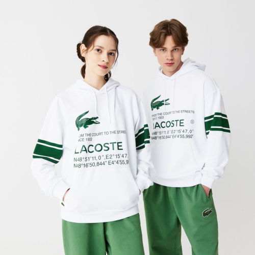 Толстовка - худи Lacoste оверсайз унисекс