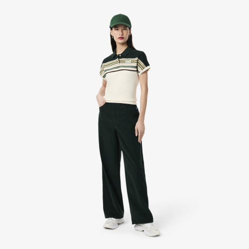 Женские вельветовые брюки Lacoste