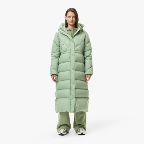 Женская парка Lacoste с капюшоном