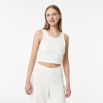 Женский топ Lacoste из хлопка