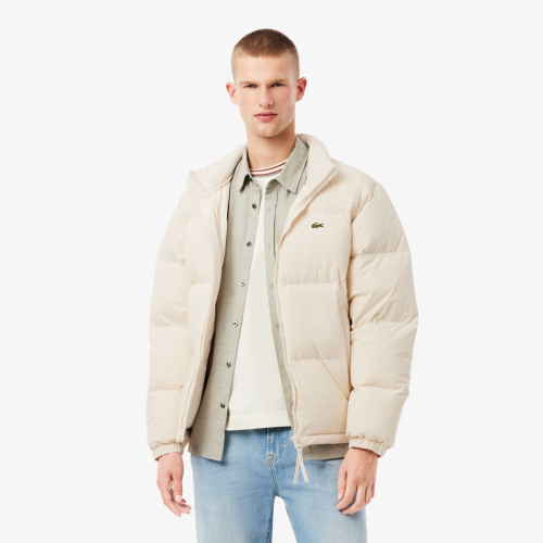 Водоотталкивающая пуховая куртка Lacoste с капюшоном