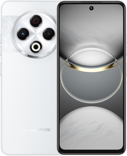 Смартфон TECNO Spark 30 8/256 ГБ Белый