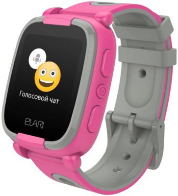Умные часы Elari Kidphone 2 Розовые / Серые