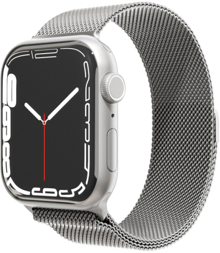 Ремешок VLP для Apple Watch 42–45 мм Серебристый
