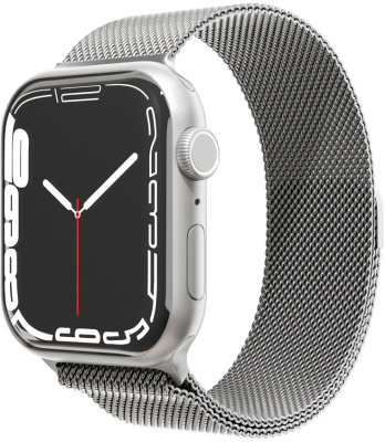 Ремешок VLP для Apple Watch 42–45 мм Серебристый