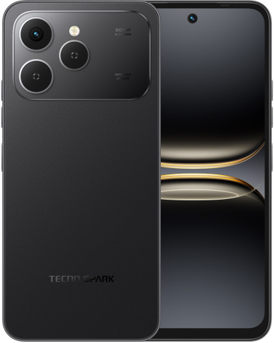 Смартфон TECNO Spark 40 8/256 ГБ «Чернильный чёрный»