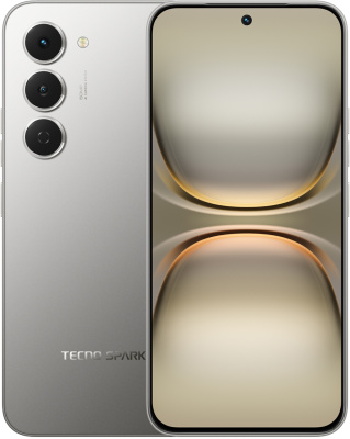 Смартфон TECNO Spark 40 Pro 8/128 ГБ «Лунный титановый»