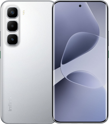 Смартфон Infinix Hot 60 Pro+ 8/256 ГБ Серебристый