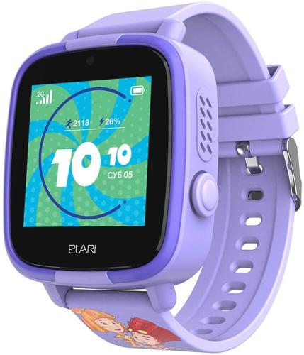 Умные часы Elari FixiTime Fun Фиолетовые