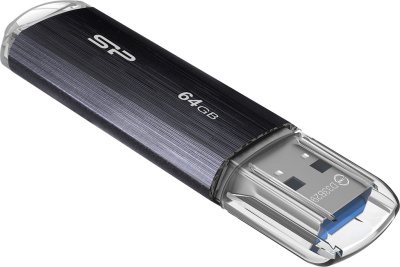 USB-накопитель Silicon Power Blaze B02 64 ГБ Чёрный