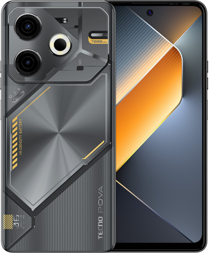 Смартфон TECNO Pova 6 Neo 8/256 ГБ «Чёрный астероид»