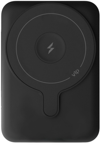 Портативное зарядное устройство VLP Dual Magsafe Qi 10 000 мАч Чёрное