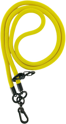 Шнурок Krutoff Нейлон для телефона и ключей 1,2 м Жёлтый