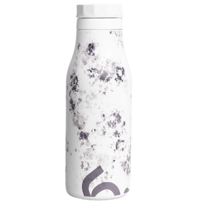 Бутылка для воды с логотипом «б.» Белая