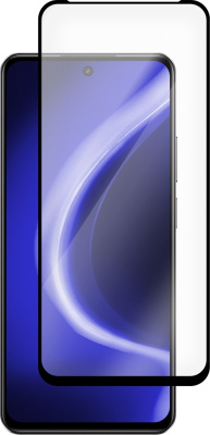 Защитное стекло Krutoff Premium для realme C71 Чёрное