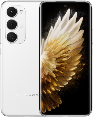 Смартфон TECNO Spark 40 Pro+ 8/256 ГБ «Утренний белый»