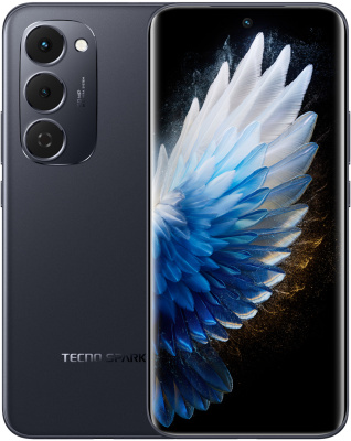 Смартфон TECNO Spark 40 Pro+ 8/256 ГБ «Туманный чёрный»