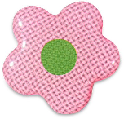 Наклейка VLP 3D розовый цветок