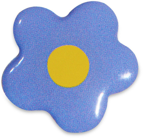 Наклейка VLP 3D синий цветок