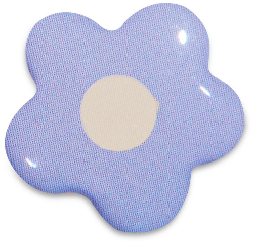 Наклейка VLP 3D фиолетовый цветок