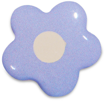 Наклейка VLP 3D фиолетовый цветок