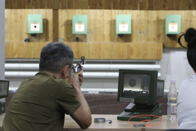 Дан старт чемпионату Якутии по стрельбе из пневматического оружия / Дьулустаан Сергеев   