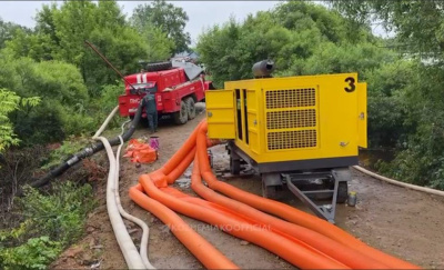 Из-за проливных дождей в нескольких округах Приморского края реки выходят из берегов / ЯСИА   