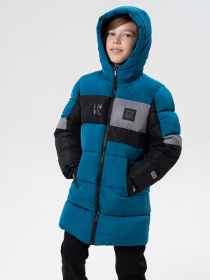 Пальто текстильное с полиуретановым покрытием для мальчиков