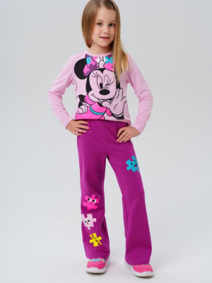 Брюки трикотажные для девочек