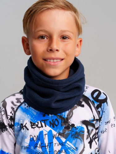 Шарф-снуд трикотажный для мальчиков
