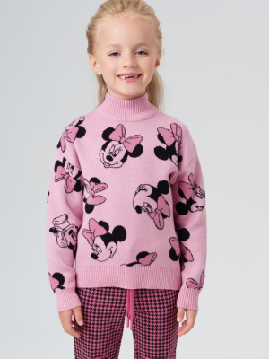 Свитер трикотажный для девочек