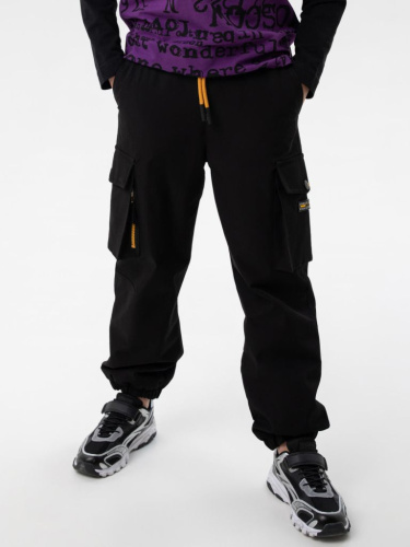 Брюки текстильные с полиуретановым покрытием для мальчиков