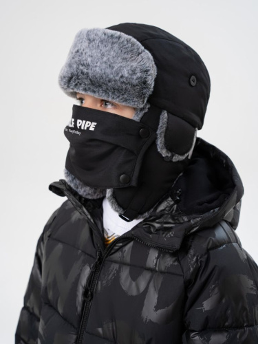 Шапка текстильная для мальчиков