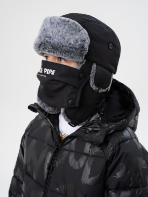 Шапка текстильная для мальчиков