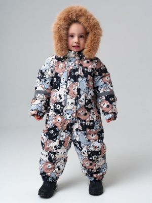 Комбинезон детский текстильный с полиуретановым покрытием для девочек