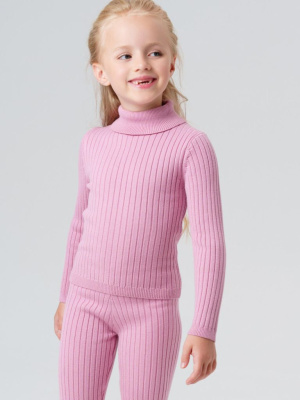 Водолазка трикотажная для девочек