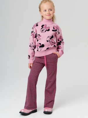 Брюки трикотажные для девочек