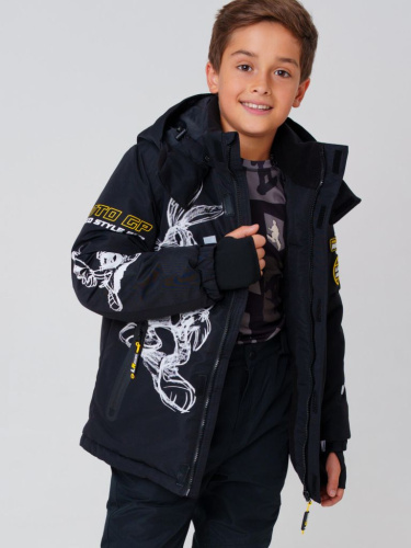 Куртка текстильная с полиуретановым покрытием для мальчиков