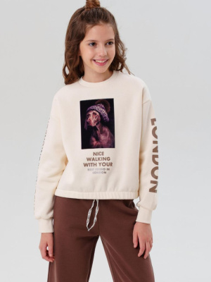 Толстовка трикотажная для девочек