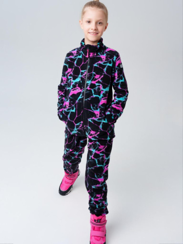 Комплект трикотажный для девочек: толстовка, брюки