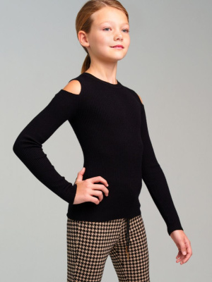 Джемпер трикотажный для девочек