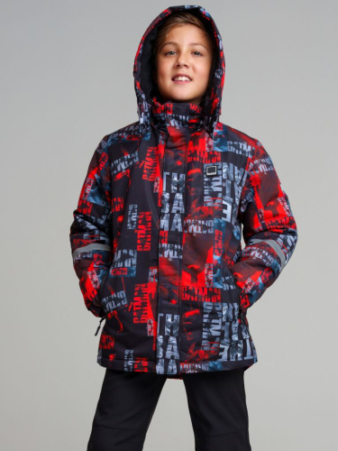 Куртка текстильная с полиуретановым покрытием для мальчиков