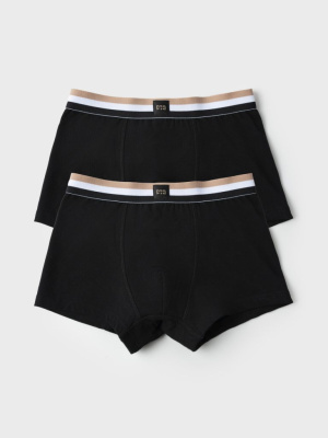 Трусы трикотажные для мальчиков - боксеры, 2 шт в комплекте