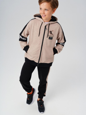 Комплект трикотажный для мальчиков: толстовка, брюки