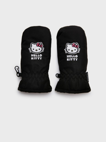 Варежки текстильные для девочек