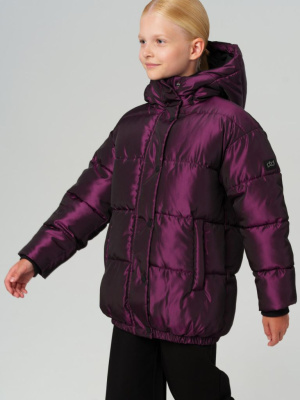 Куртка текстильная с полиуретановым покрытием для девочек