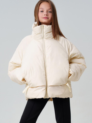 Куртка текстильная с полиуретановым покрытием для девочек