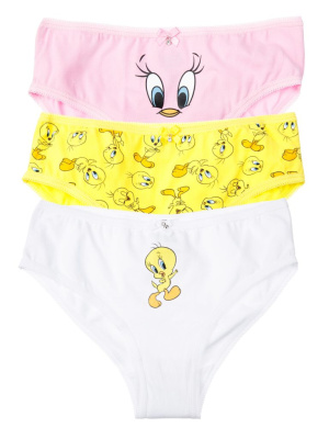 Трусы трикотажные для девочек, 3 шт в комплекте