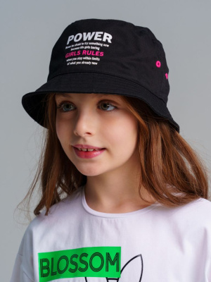 Панама текстильная для девочек