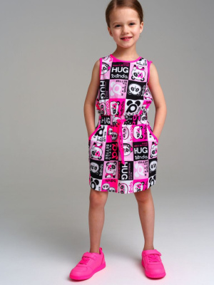 Сарафан трикотажный для девочек